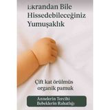 Vellista Home Collection %100 Pamuklu Lastikli Penye Bebek Çarşafı Park Yatak 60×120 70×110 70×120 70×130 70×140 - Krem