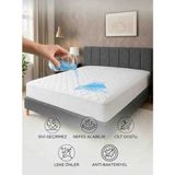 Vellista Home Collection Pamuklu Kapitone Fitted Full Kenar Sıvı Geçirmez Alez Yatak Koruyucu - 200×200