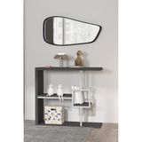 Velmira Dresuar - 75 cm - Antrasit - Beyaz