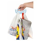 Velmora Ağır Yük Taşıma Için Ergonomik Poşet Taşıma Aparatı, Sert Plastik | Pazar Arabası & Çantası