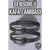 Velmora Ayarlanabilir Şarjlı Kafa Kamp Lambası, LED Işık | Dalış Feneri