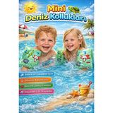 Velmora Deniz Temalı Bebek ve Çocuk Yüzme Kollukları, Güvenli ve Renkli Tasarım | Kolluk & Simit