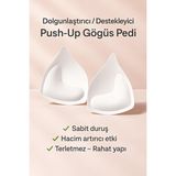 Velmora Destekleyici Dolgu ve Push-Up Göğüs Pedi ile | Bikini Üstü