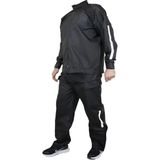 Velmora Fashion Yağmurluk Takım (Bahçıvan Tipi Askılı Pantolon ve Mont) - Siyah - - Dropsuz