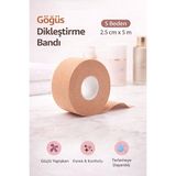 Velmora Güçlü Yapışkanlı Göğüs Bandı, Kaldırıcı ve Destekleyici Özellikte | Göğüs Pedi ve Koruyucu