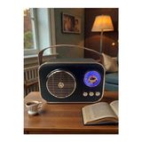 Velmora Mini Retro Radyo ve Tf Kart, Bluetooth ve USB Bağlantılı | Nostaljik Radyo