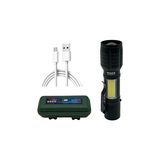 Velmora Mini USB Şarjlı Wison Cob El Feneri - Kompakt ve Güçlü | Dalış Feneri