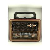 Velmora Nostaljik Ahşap Tasarımlı Bluetooth ve USB Bağlantılı Radyo | Nostaljik Radyo