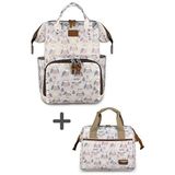 Velmora Paris Anne ve Isı Yalıtımlı Beach Bag Takımı | Bebek Bakım Çantası