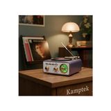 Velmora Plak Görünümlü Tasarımlı Fm Radyo ve Müzik Çalar | Nostaljik Radyo