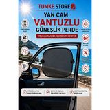 Velmora Pratik Vantuzlu Yan Cam Güneş Önleyici Perde | Oto Güneşlik Perde
