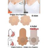Velmora Push-Up ve Kapatıcı Seti, Göğüsleri Dolgun ve Şekilli Gösteren | Göğüs Pedi ve Koruyucu
