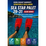Velmora Rahat Esnek Tatil Paleti Seti - Hafif ve Konforlu Yüzme Paleti | Palet & Patik