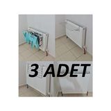 Velmora Set Halinde Petek Üstü , 60CM, 5 Tellilik, 3 Adet | Çamaşır Kurutmalık