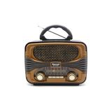 Velmora Taşınabilir ve Şarjlı Retro Radyo ile Her Yerde Müzik Keyfi | Nostaljik Radyo
