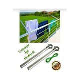 Velmora Yuvarlak Korkuluklu Balkon Çamaşır Askısı - Metal Tasarım | Çamaşır Kurutmalık