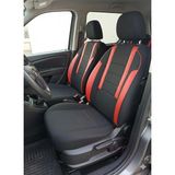 Veloce Siyah K Serisi Tofaş Murat 124 İle Uyumlu Koltuk Kılıfı Tam Set