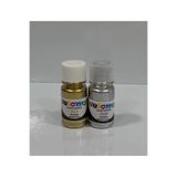 velomy 2'li SET ALTIN + GÜMÜŞ Metalik Yenilebilir Gıda Sim (4gr)