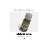 velomy Yenilebilir Altın Metalik Sim Yaldız Toz Boya 4 gr Toz Gıda Çikolata Boyası