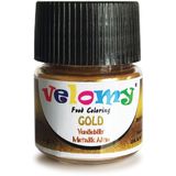 Velomy Yenilebilir Metalik Altın Toz Boya Yaldızlı Gold Boya Altın Gıda Boyası 4 gr