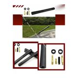 Velonova Mitsubishi Modelleri Uyumlu Alüminyum Karbon Fiber Oto Araç Anten Çubuğu Siyah