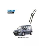 Velonova Peugeot Partner 2002-2009 2'Li Ön Cam Sileceği Sağ Sol Silecek Takımı Muz Silecek