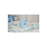 VELONZAL Hoşgeldin Bebek Mavi Lokum Kutusu-50 Adet-Baby Shower-Erkek Bebek Mevlid-Parti-Kutlama-Hediyelik