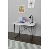 Veloora Modern Metal Ayaklı Çalışma Masası Laptop & Ofis Masası 52X90 Cm