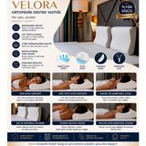 Velora Grup Ortopedik Visco Boyun Destekyastığı Ergonomik Uyku Yastığı - Siyah