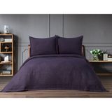 Velora Home Elara Çift Kişilik Yatak Örtüsü - Mürdüm - 230 x 240 cm