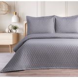 Velora Home Liora Tek Kişilik Yatak Örtüsü - 180 x 230 cm - Gri