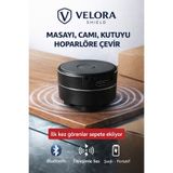 VELORASHILD Kemik İletim Bluetooth Mini Hoparlör | Her Yüzeyi Hoparlöre Dönüştüren, Portatif & Suya Dayanıklı