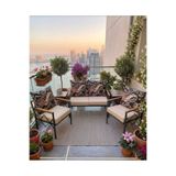 VELORAY MOBİLYA Bahçe Balkon minder kılıfı 8 parça
