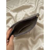 Veloria Bag & Scarf Veloria Bag Zigzag Clucth Çanta Dokuma Kumaş ve Koruma Pedi Içeren Ipad Tablet Taşıma Çantası - Bebe Mavisi