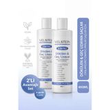 velstein 9 aktifli Kolajen Ve Keratin Saç Dökülmesine Karşı Hızlı Sac Uzatan Dolgunlaştırıcı Besleyici Şampuan 2li Set