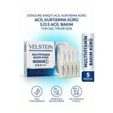 velstein Dökülme Karşıtı Şok Bakım VE Saç Vitamini 5li Ampül