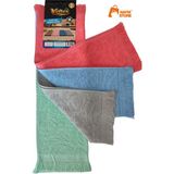 Veltex 4'lü El Yüz Havlusu - Fuşya