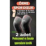 Veltomed 2 Li Set 3D Örme Sporcu Dizlik – Ağrı Azaltıcı, Diz Koruyucu Nefes Alabilir, Kompresyon Destekli, Kaymaz, Voleybol,fitnes,basketbol,doğa Sporları
