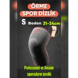Veltomed 3D Örme Sporcu Dizlik – Ağrı Azaltıcı, Diz Koruyucu Nefes Alabilir, Kompresyon Destekli, Kaymaz, voleybol, fitness, basketbol, doğa sporları