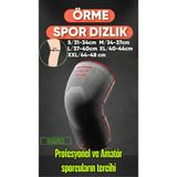 Veltomed 3D Örme Sporcu Dizlik – Ağrı Azaltıcı, Diz Koruyucu Nefes Alabilir, Kompresyon Destekli, Kaymaz, Voleybol,fitnes,basketbol,doğa Sporları - XL - Kırmızı - Gri