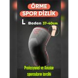 Veltomed L beden 3D Örme Sporcu Dizlik – Ağrı Azaltıcı, Diz Koruyucu Nefes Alabilir, Kompresyon Destekli, Kaymaz, voleybol, fitness, basketbol, doğa sporları
