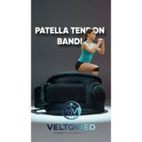 Veltomed Patella Tendon Bandı, Silikon Ped Destekli, Hareket Özgürlüğünü Yeniden Tanımlayan Diz Desteği