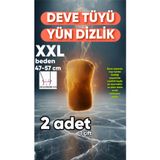 Veltomed Unisex Deve Tüyü Yün Dizlik, Isıtır Sıcak Tutar. Ağrıları, Eklem Ağrıları,