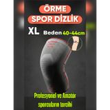 Veltomed XL beden 3D Örme Sporcu Dizlik – Ağrı Azaltıcı, Diz Koruyucu Nefes Alabilir, Kompresyon Destekli, Kaymaz, voleybol, fitness, basketbol, doğa sporları