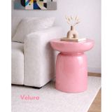 Velura Fargo Mantar Yan Sehpa - Pembe