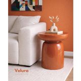 Velura Fargo Mantar Yan Sehpa - Turuncu