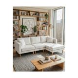 Velura Home & Living Armin Akıllı Köşe Koltuk Takımı & Modern Modüler Yataklı Köşe Takımı - Kadife - Gri