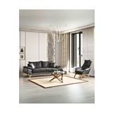Velura Home & Living Azir Koltuk Takımı & Bazalı Yataklı Koltuk Takımı 3 1 - Nubuk Bukle Kumaş