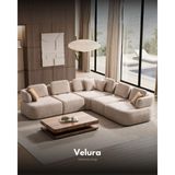 Velura Home & Living Balance Modüler Köşe Koltuk Takımı & 5 Modül - Bej