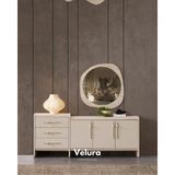 Velura Home & Living Defne Konsol - Krem (Ayna Dahil)